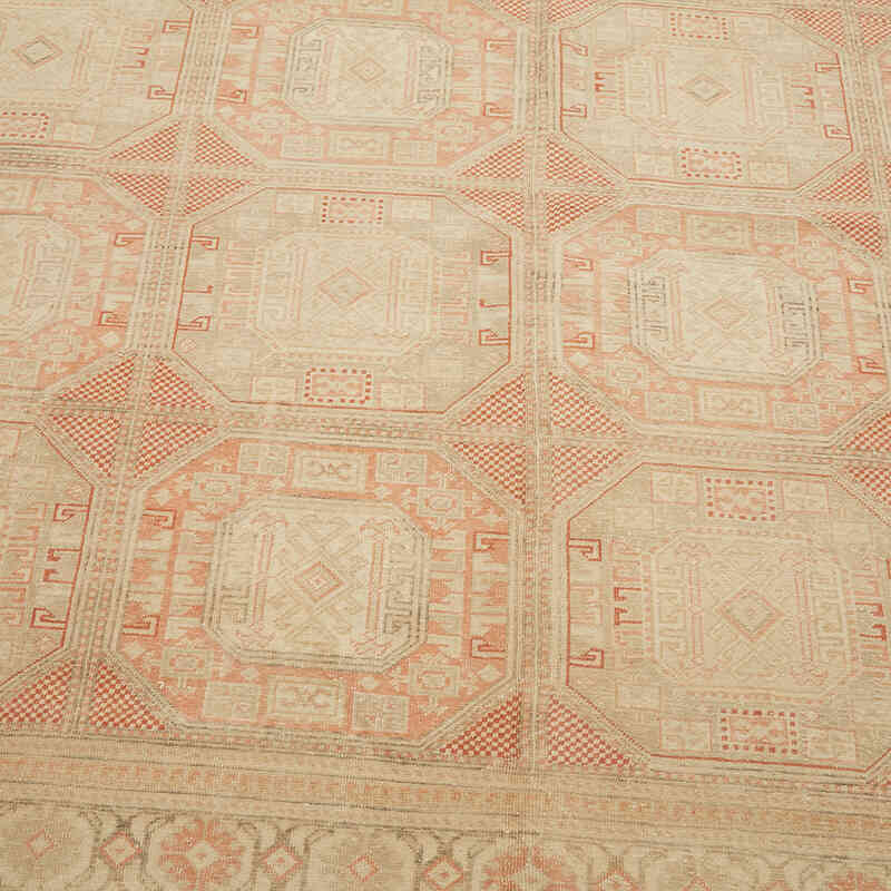 El Dokuma Vintage Halı - 243 cm x 380 cm - K0078352