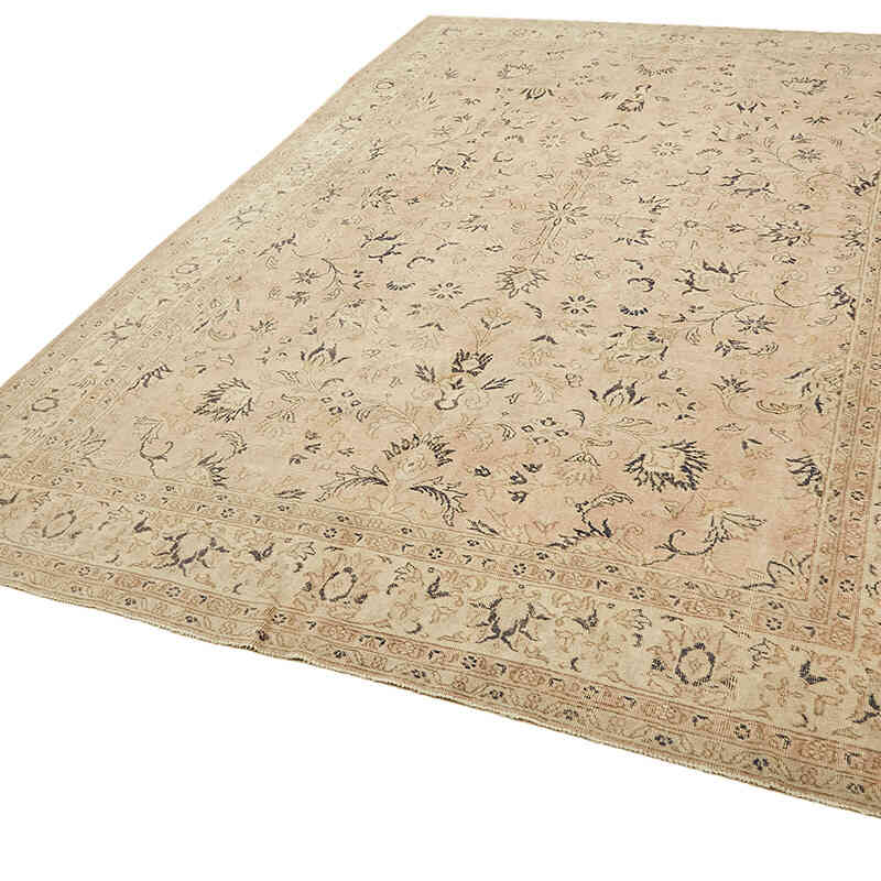 Vintage Hand-Knotted Oriental Rug - 8' 2" x 11' 10" (98" x 142") - K0078353