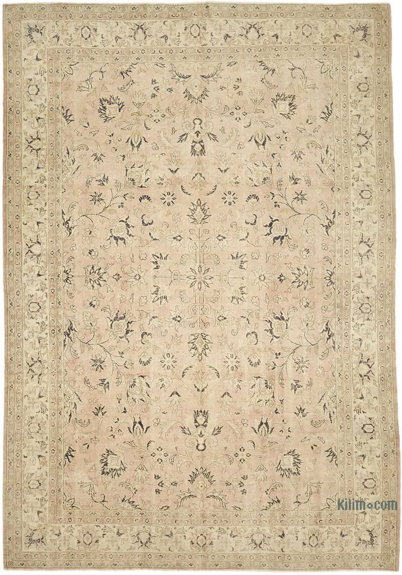 Vintage Hand-Knotted Oriental Rug - 8' 2" x 11' 10" (98" x 142") - K0078353