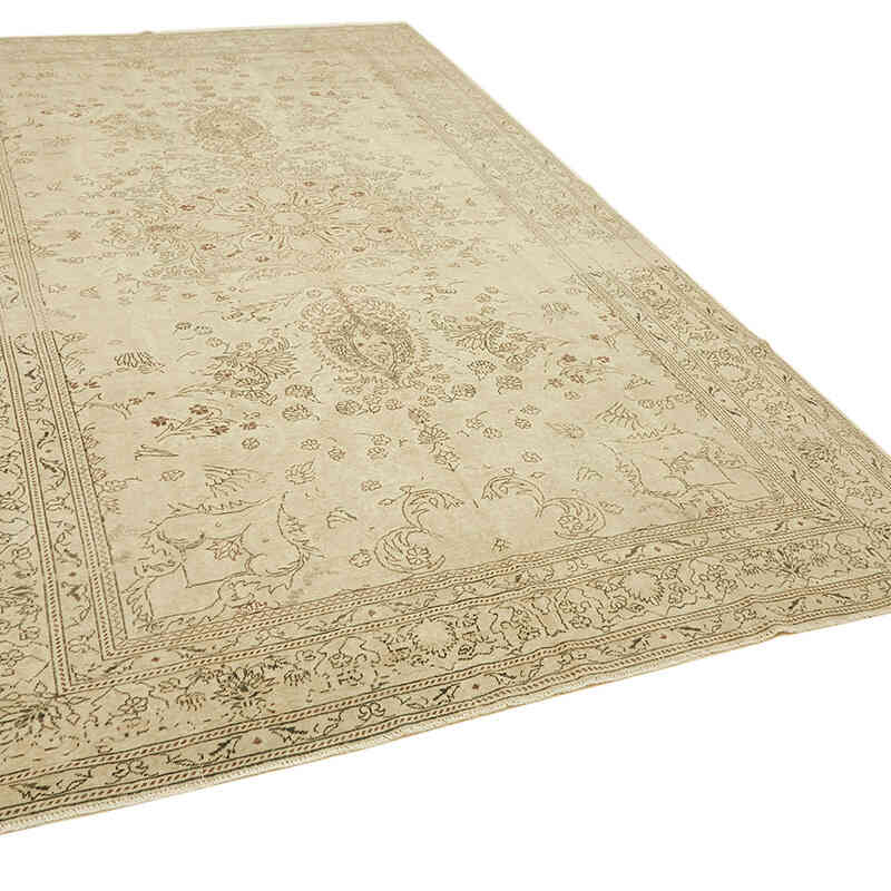 Vintage Hand-Knotted Oriental Rug - 7' 7" x 12' 1" (91" x 145") - K0078354
