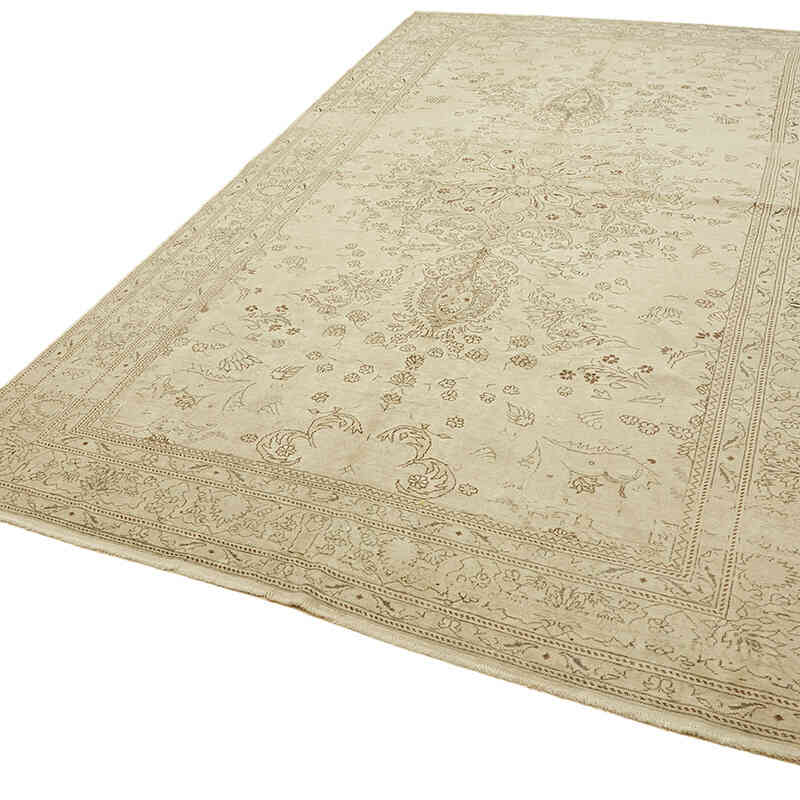 Vintage Hand-Knotted Oriental Rug - 7' 7" x 12' 1" (91" x 145") - K0078354