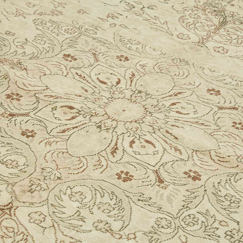 Vintage Hand-Knotted Oriental Rug - 7' 7" x 12' 1" (91" x 145") - K0078354