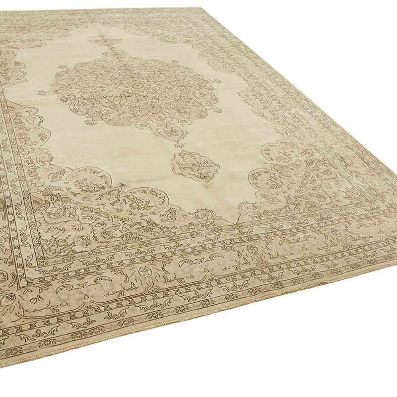 Vintage Hand-Knotted Oriental Rug - 8' 7" x 11' 10" (103" x 142") - K0078355