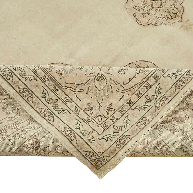 Vintage Hand-Knotted Oriental Rug - 8' 7" x 11' 10" (103" x 142") - K0078355