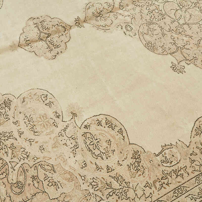 Vintage Hand-Knotted Oriental Rug - 8' 7" x 11' 10" (103" x 142") - K0078355