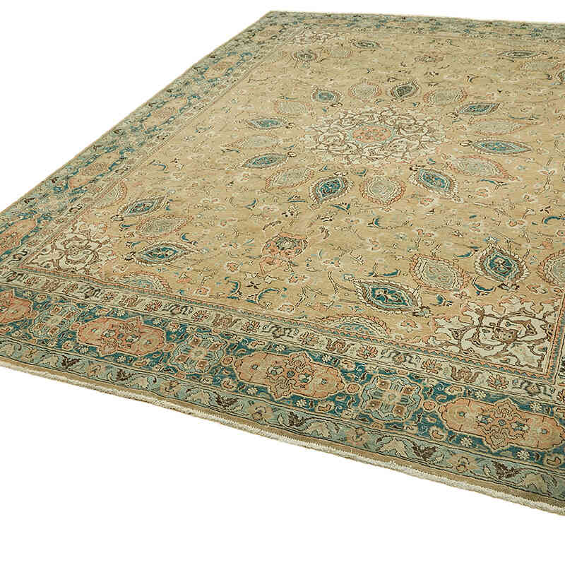 El Dokuma Vintage Halı - 303 cm x 390 cm - K0078357