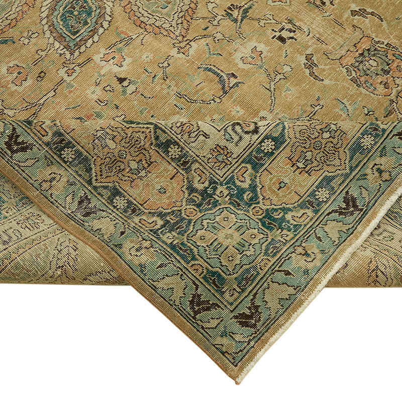 El Dokuma Vintage Halı - 303 cm x 390 cm - K0078357