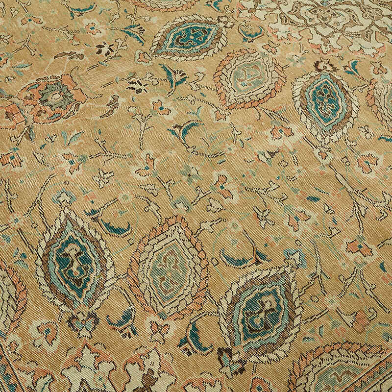 El Dokuma Vintage Halı - 303 cm x 390 cm - K0078357