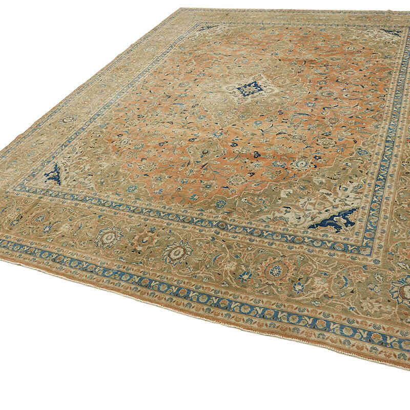 El Dokuma Vintage Halı - 303 cm x 397 cm - K0078360