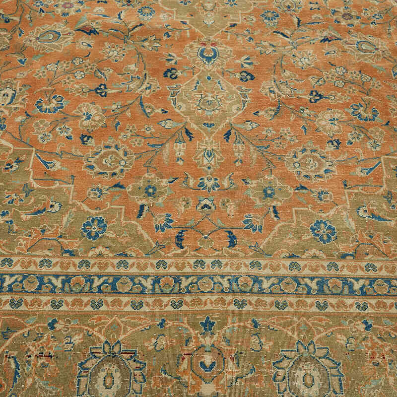 El Dokuma Vintage Halı - 303 cm x 397 cm - K0078360