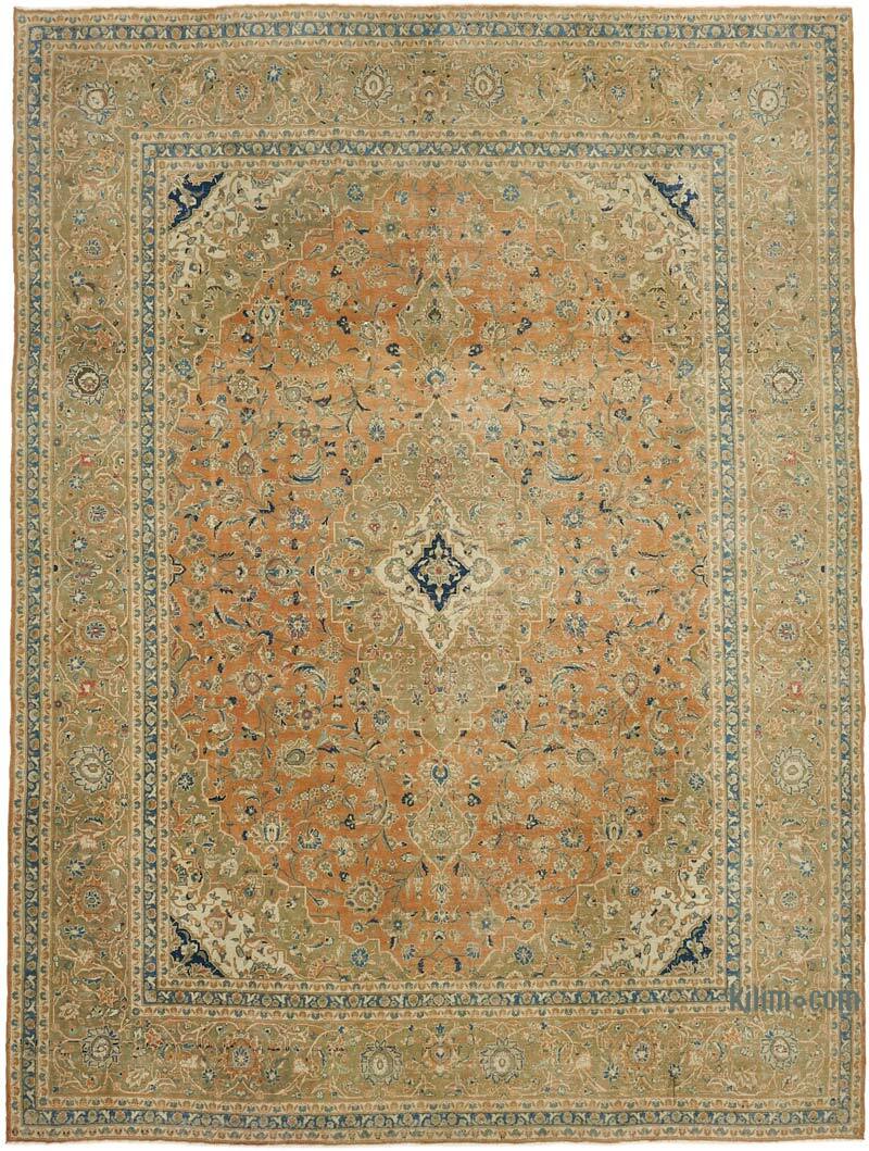 El Dokuma Vintage Halı - 303 cm x 397 cm - K0078360