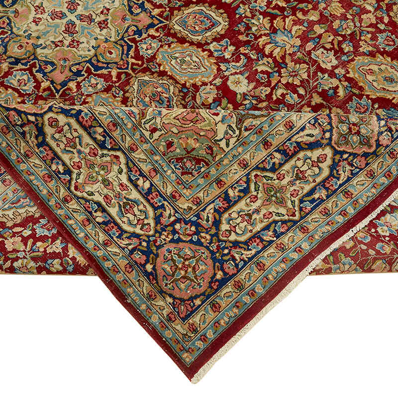Vintage Hand-Knotted Oriental Rug - 6' 10" x 10' 2" (82" x 122") - K0078370