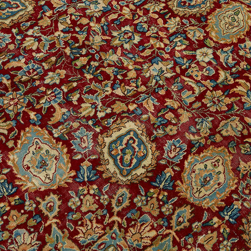 Vintage Hand-Knotted Oriental Rug - 6' 10" x 10' 2" (82" x 122") - K0078370