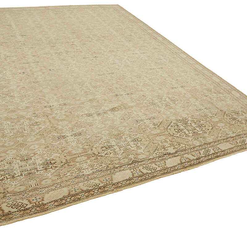 Vintage Hand-Knotted Oriental Rug - 10' 6" x 14' 4" (126" x 172") - K0078371