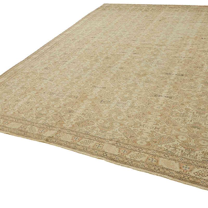 Vintage Hand-Knotted Oriental Rug - 10' 6" x 14' 4" (126" x 172") - K0078371