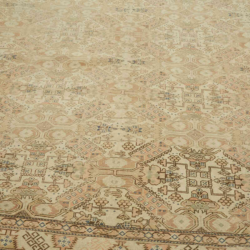 Vintage Hand-Knotted Oriental Rug - 10' 6" x 14' 4" (126" x 172") - K0078371