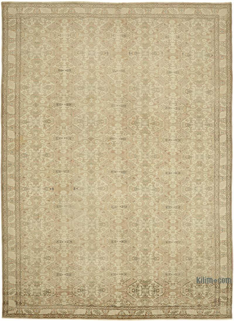 Vintage Hand-Knotted Oriental Rug - 10' 6" x 14' 4" (126" x 172") - K0078371
