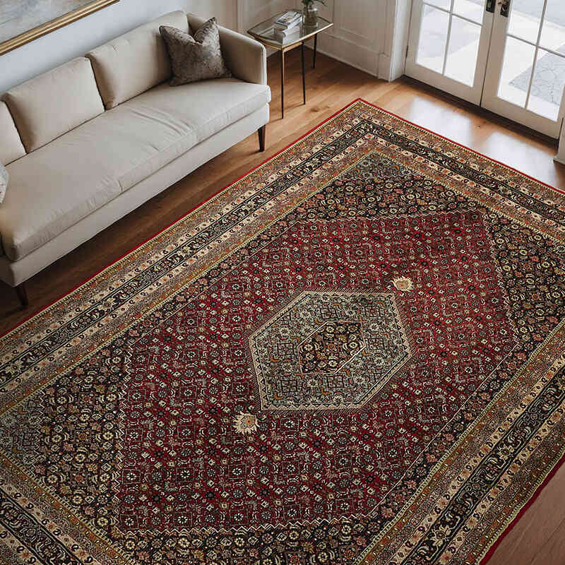 Vintage Hand-Knotted Oriental Rug - 8'  x 11' 2" (96" x 134") - K0078372