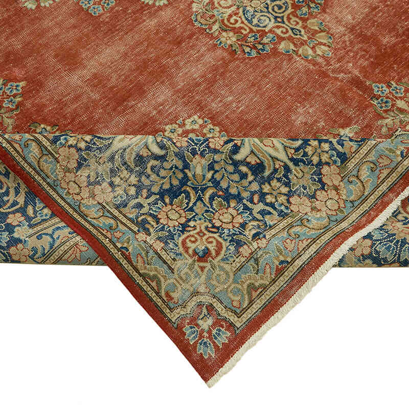 Vintage Hand-Knotted Oriental Rug - 8' 9" x 11' 10" (105" x 142") - K0078379