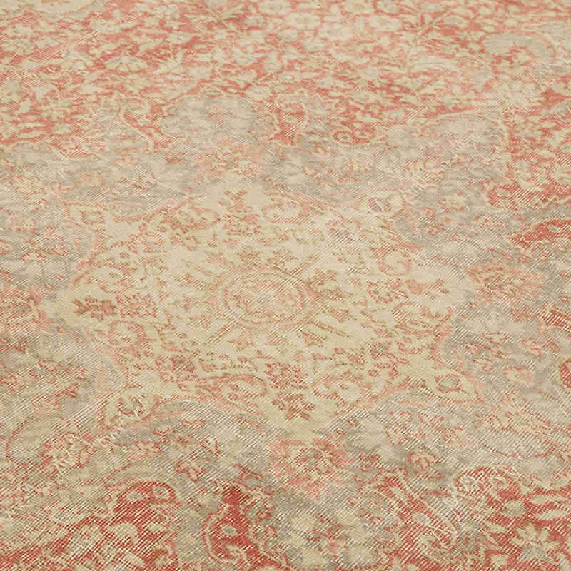 Vintage Hand-Knotted Oriental Rug - 7' 5" x 12' 1" (89" x 145") - K0078383