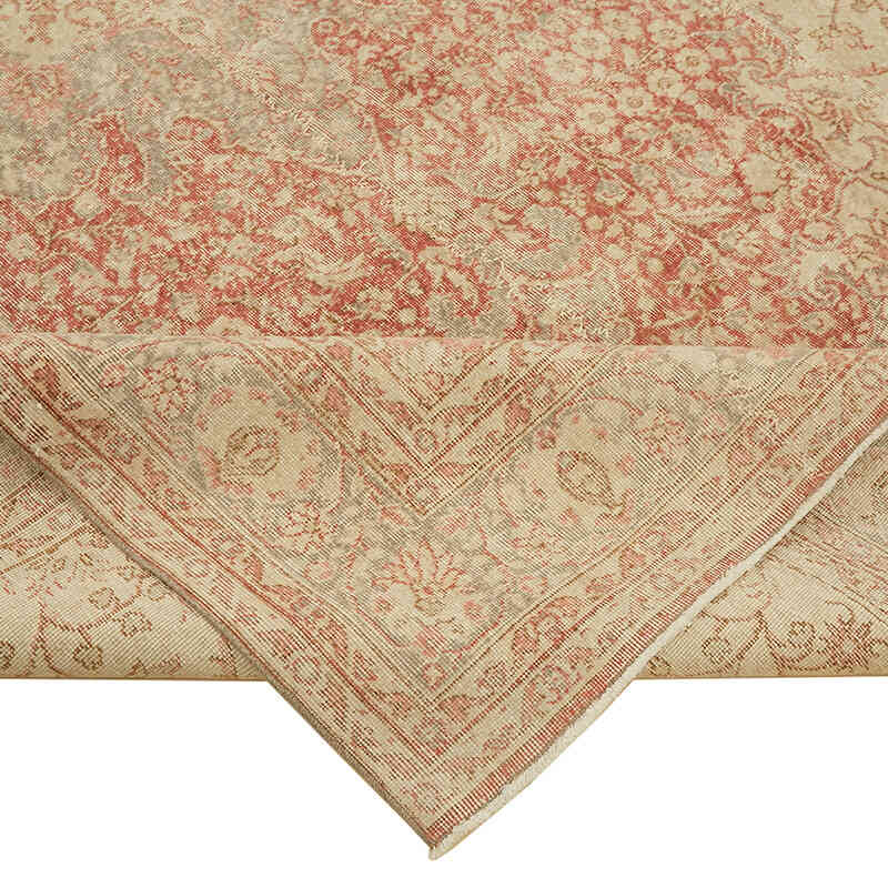 Vintage Hand-Knotted Oriental Rug - 7' 5" x 12' 1" (89" x 145") - K0078383