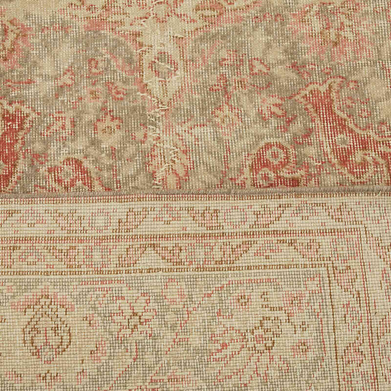 Vintage Hand-Knotted Oriental Rug - 7' 5" x 12' 1" (89" x 145") - K0078383