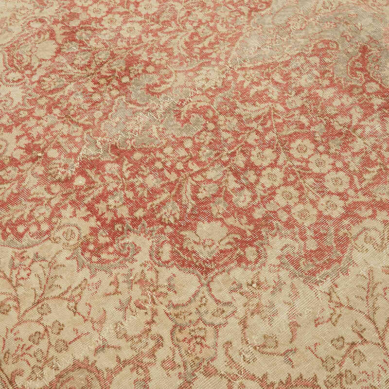 Vintage Hand-Knotted Oriental Rug - 7' 5" x 12' 1" (89" x 145") - K0078383