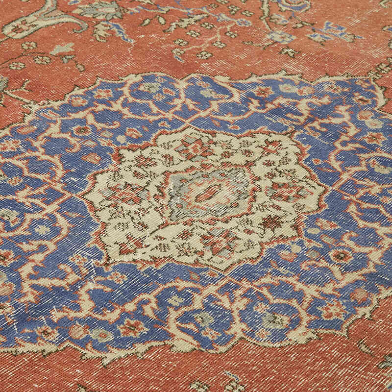 Vintage Hand-Knotted Oriental Rug - 8' 2" x 11' 10" (98" x 142") - K0078385