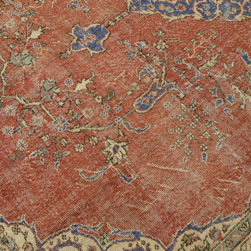 Vintage Hand-Knotted Oriental Rug - 8' 2" x 11' 10" (98" x 142") - K0078385