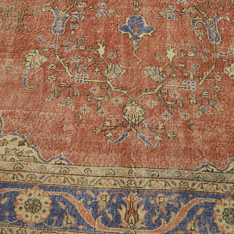 Vintage Hand-Knotted Oriental Rug - 8' 2" x 11' 10" (98" x 142") - K0078385
