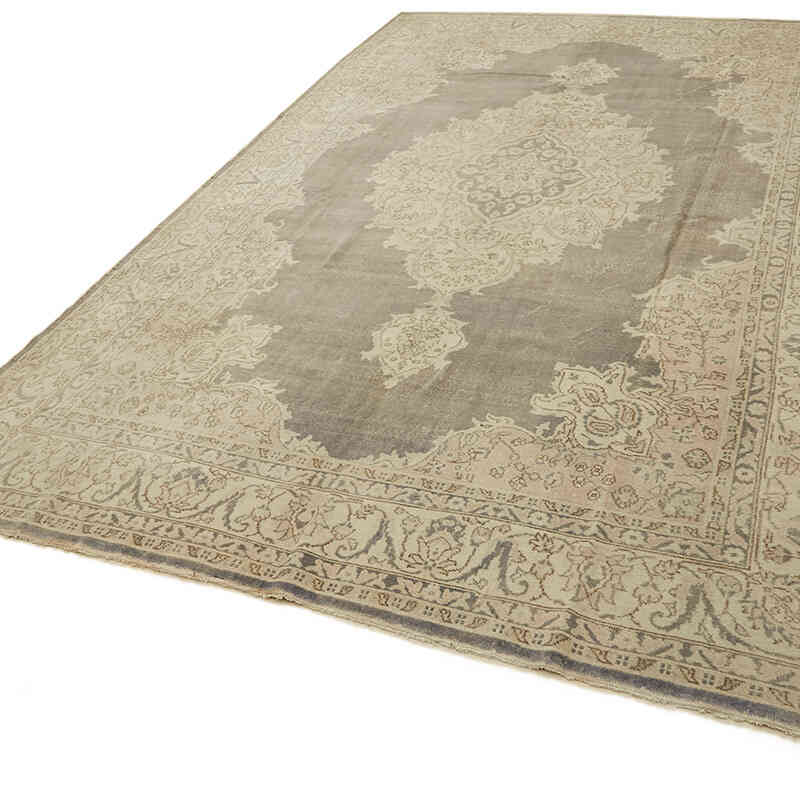 Vintage Hand-Knotted Oriental Rug - 8' 6" x 13' 3" (102" x 159") - K0078388
