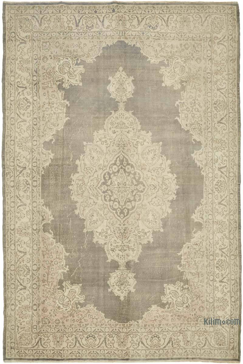 Vintage Hand-Knotted Oriental Rug - 8' 6" x 13' 3" (102" x 159") - K0078388