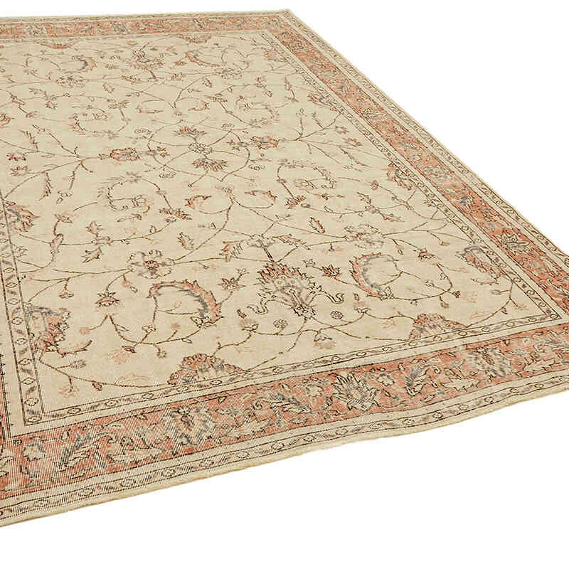 Vintage Hand-Knotted Oriental Rug - 8'  x 10' 11" (96" x 131") - K0078394