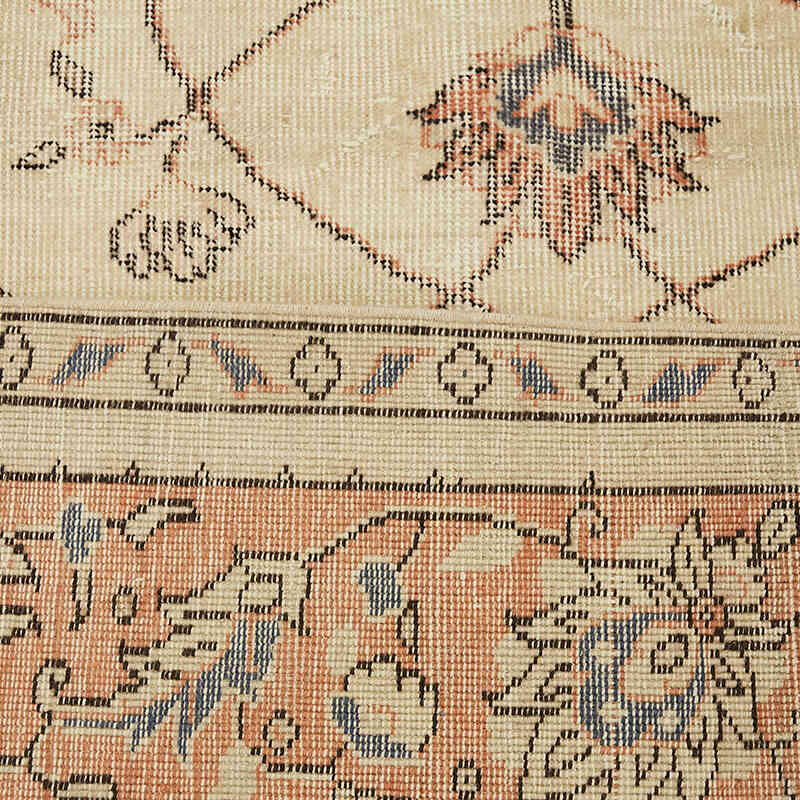 Vintage Hand-Knotted Oriental Rug - 8'  x 10' 11" (96" x 131") - K0078394