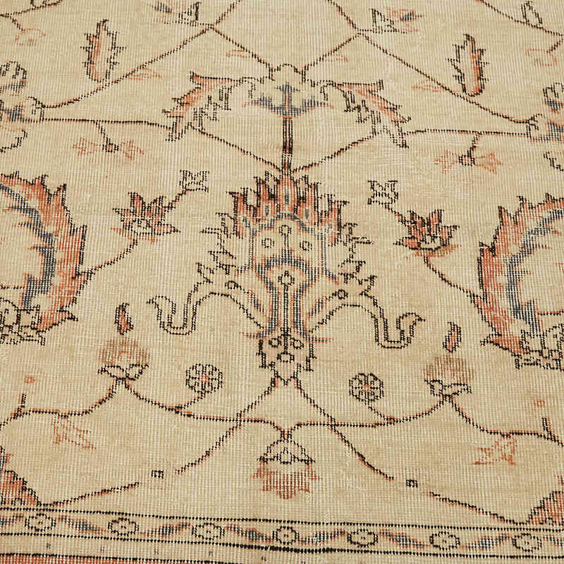 Vintage Hand-Knotted Oriental Rug - 8'  x 10' 11" (96" x 131") - K0078394