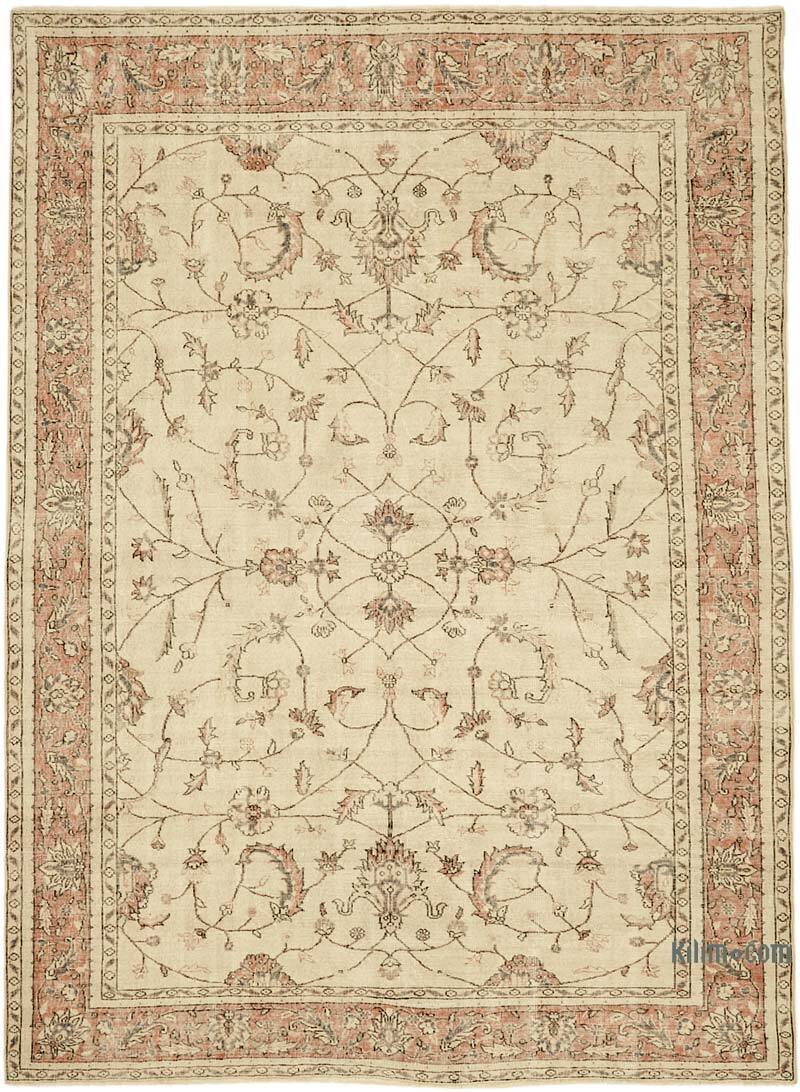 Vintage Hand-Knotted Oriental Rug - 8'  x 10' 11" (96" x 131") - K0078394