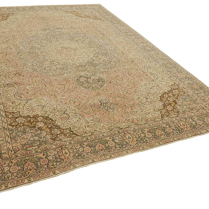 Vintage Hand-Knotted Oriental Rug - 8' 5" x 11' 6" (101" x 138") - K0078402
