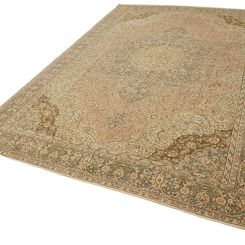 Vintage Hand-Knotted Oriental Rug - 8' 5" x 11' 6" (101" x 138") - K0078402