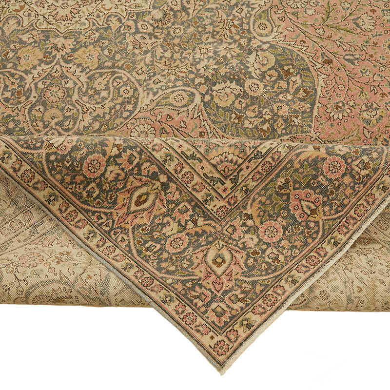 Vintage Hand-Knotted Oriental Rug - 8' 5" x 11' 6" (101" x 138") - K0078402