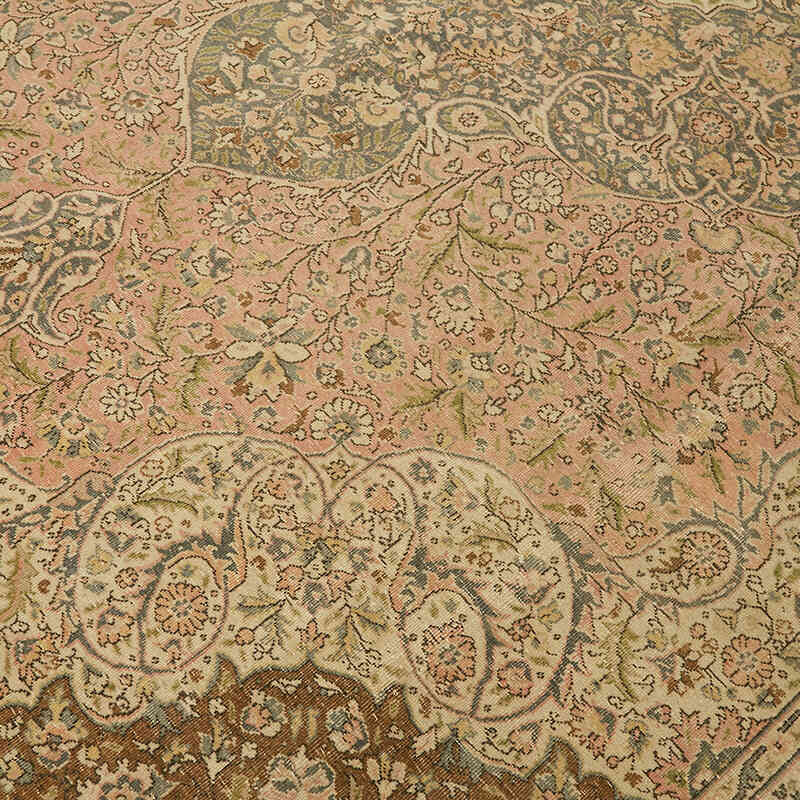 Vintage Hand-Knotted Oriental Rug - 8' 5" x 11' 6" (101" x 138") - K0078402