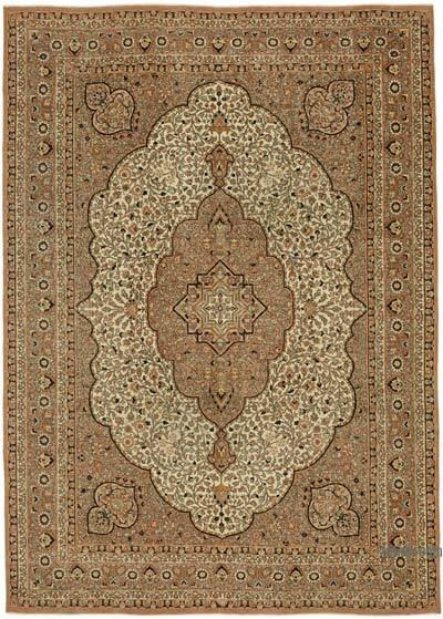 Vintage Hand-Knotted Oriental Rug - 8'  x 11' 4" (96" x 136")