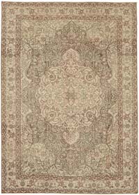 El Dokuma Vintage Halı - 243 cm x 348 cm