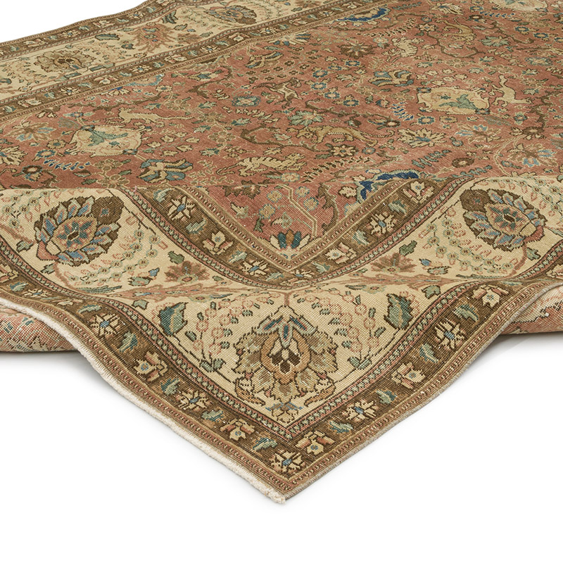 Alfombra Oriental Vintage Anudada a Mano - 242 cm x 342 cm - K0078416