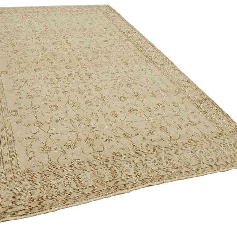 Vintage Hand-Knotted Oriental Rug - 7' 2" x 11' 5" (86" x 137") - K0078418