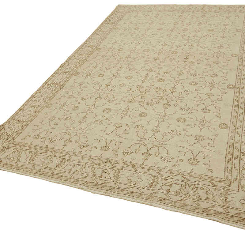 Vintage Hand-Knotted Oriental Rug - 7' 2" x 11' 5" (86" x 137") - K0078418