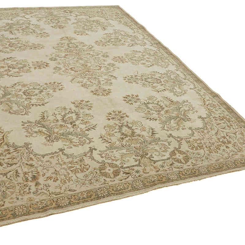 El Dokuma Vintage Halı - 229 cm x 321 cm - K0078419