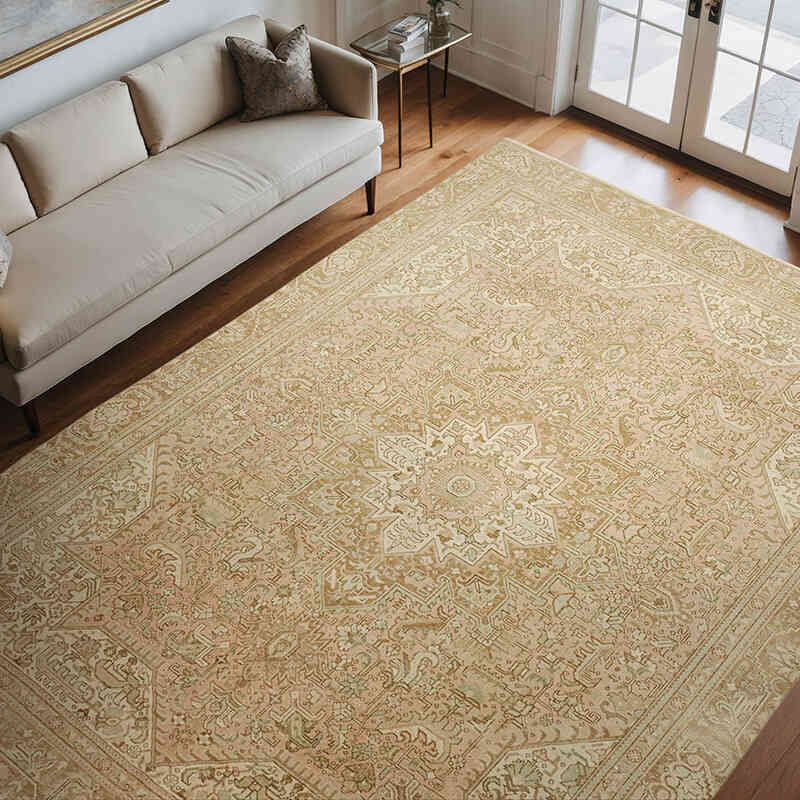 Alfombra Oriental Vintage Anudada a Mano - 258 cm x 364 cm - K0078420