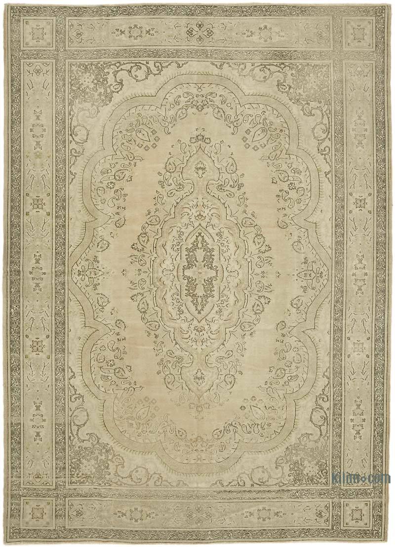 Alfombra Oriental Vintage Anudada a Mano - 243 cm x 339 cm - K0078422