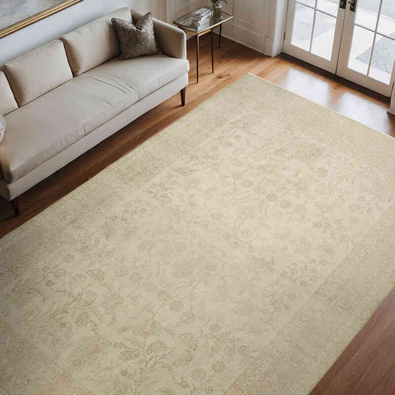 Alfombra Oriental Vintage Anudada a Mano - 237 cm x 361 cm - K0078425