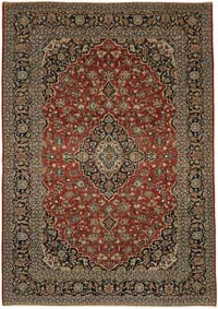 Alfombra Oriental Vintage Anudada a Mano - 255 cm x 370 cm